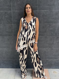 CONJUNTON ESTAMPADO ANIMAL PRINT