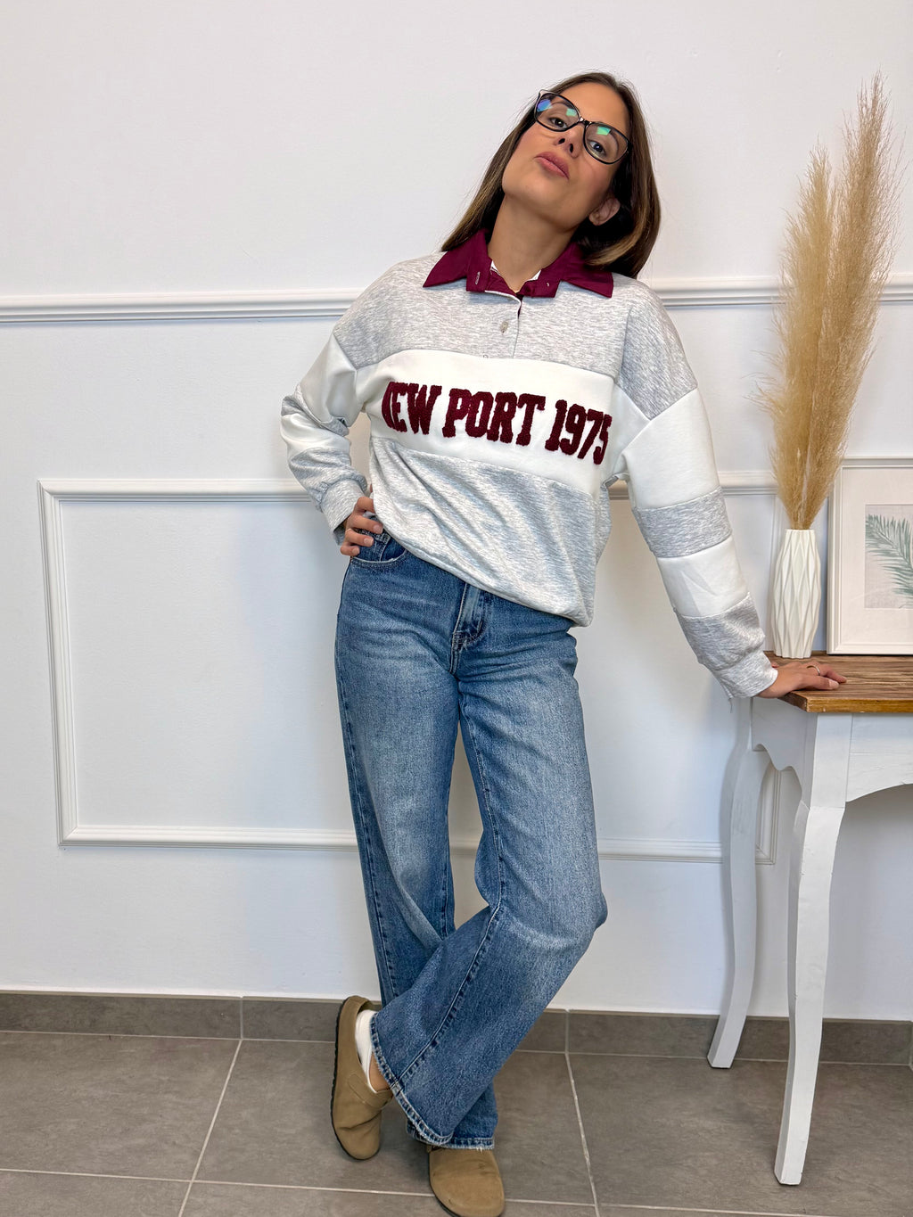 SUDADERA NEW PORT 1975