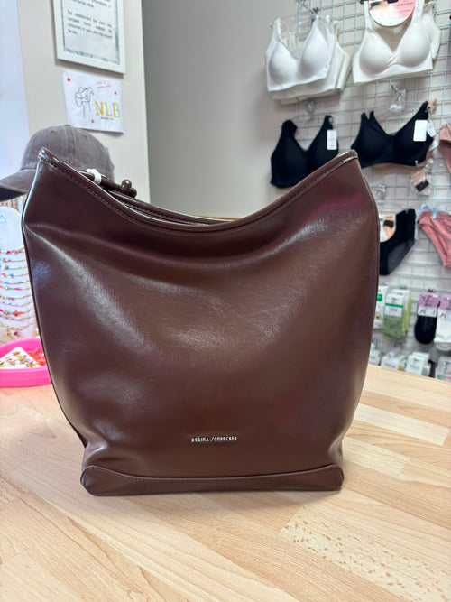 BOLSO CHOCOLATE POLIPIEL