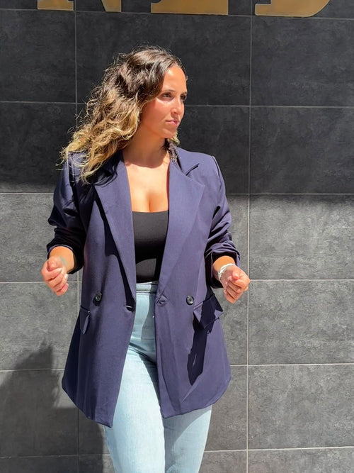 BLAZER OVERSIZE ABOTONADA