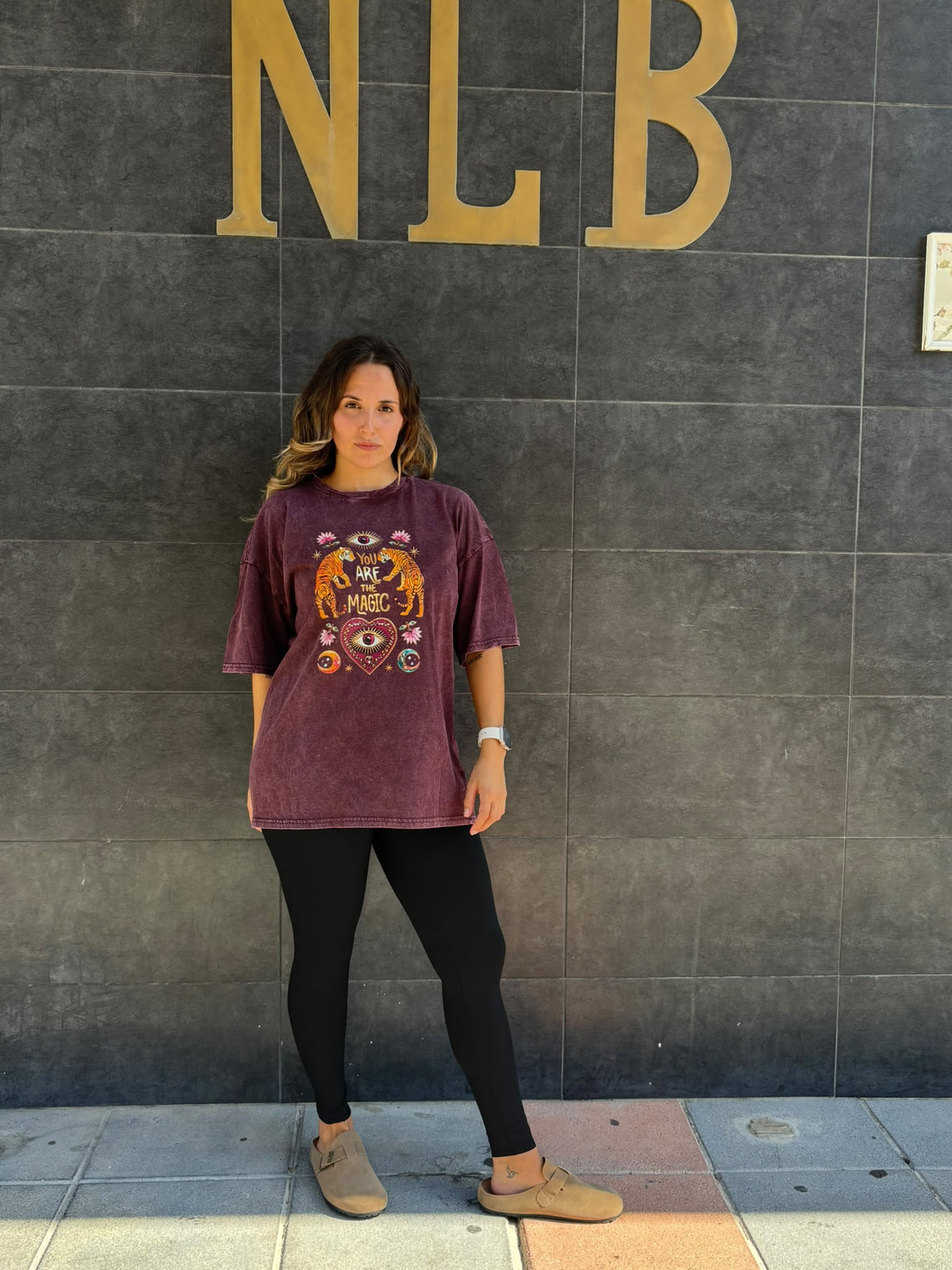 CAMISETA EFECTO LAVADO TIGRE
