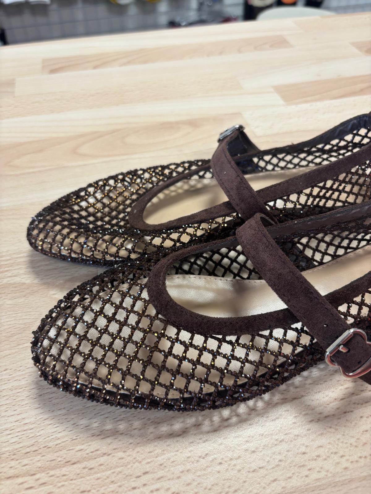 MANOLETINES CON REJILLA Y BRILLANTITOS