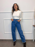 PANTALÓN BALLOOM COSTURAS MARCADAS