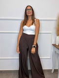 PANTALÓN DE PINZA PATA ANCHA