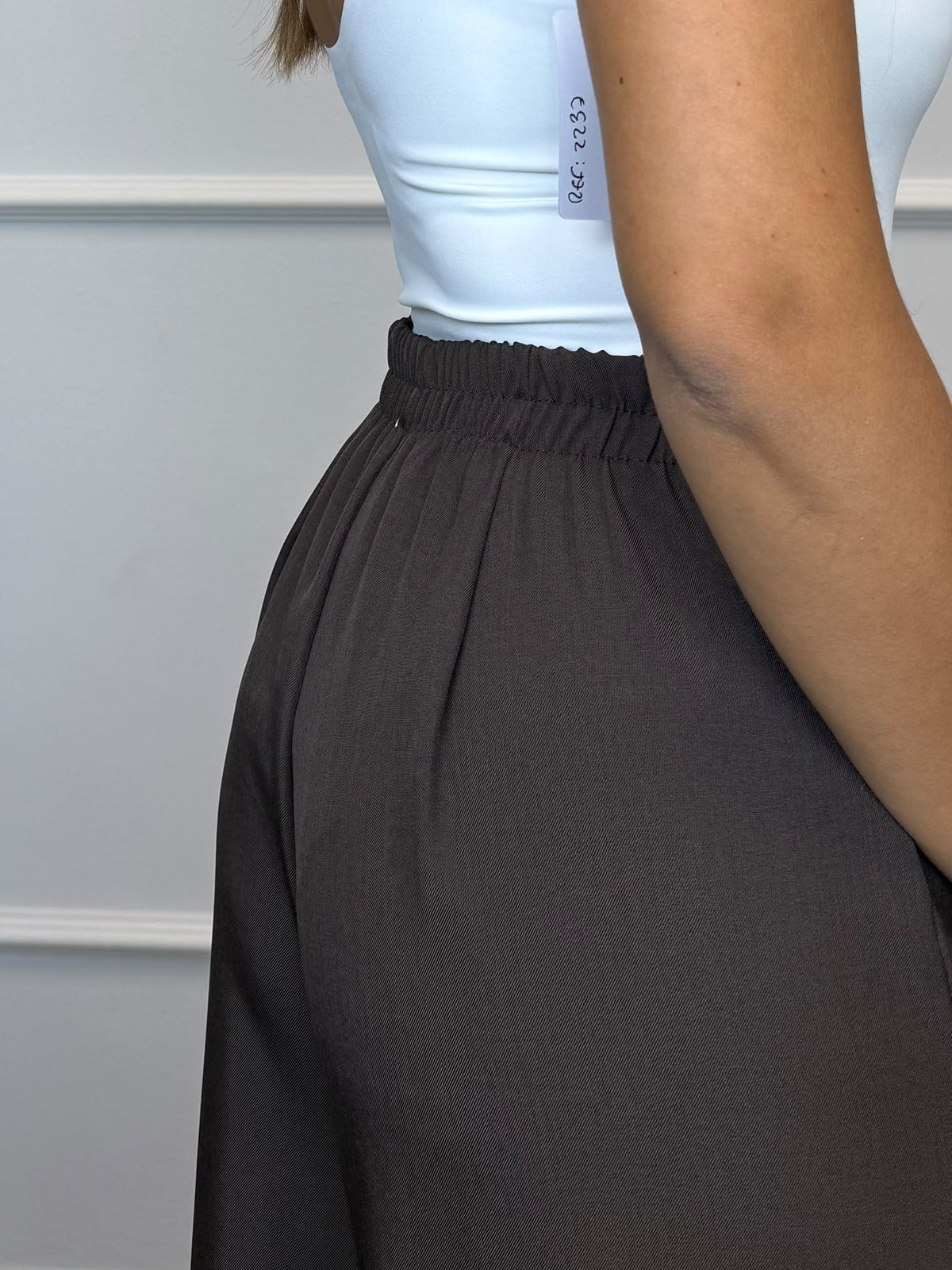 PANTALÓN DE PINZA PATA ANCHA