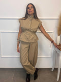 CONJUNTO TELA GABARDINA