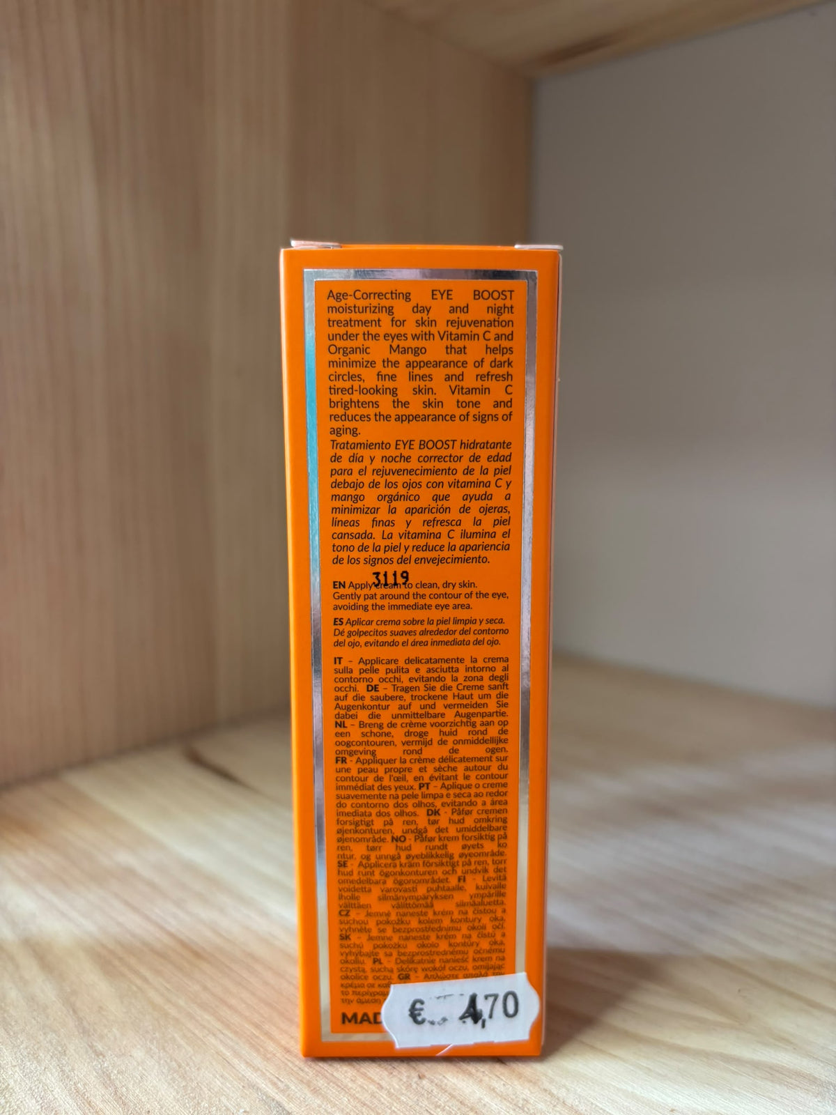 CONTORNO DE OJOS VITAMINA - C.