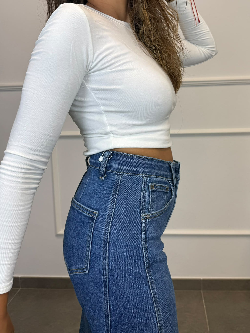 PANTALÓN BALLOOM COSTURAS MARCADAS