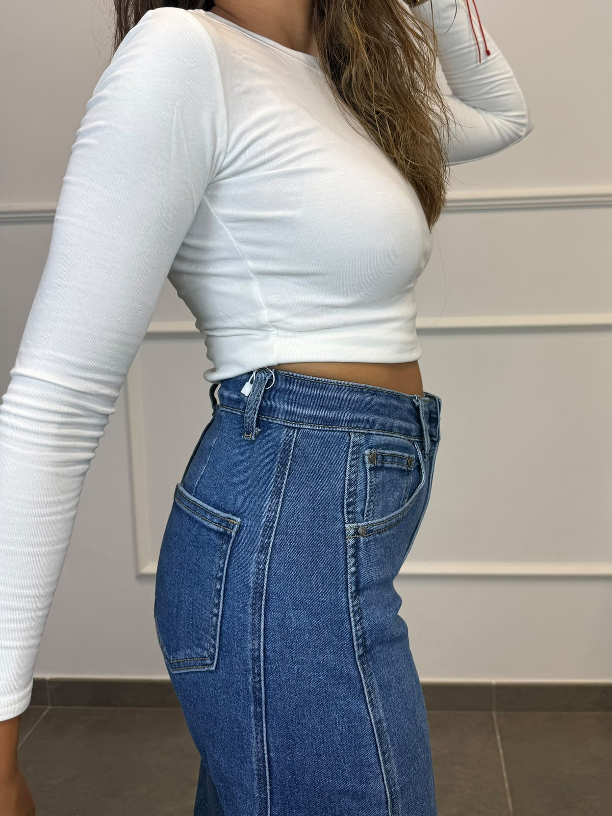 PANTALÓN BALLOOM COSTURAS MARCADAS