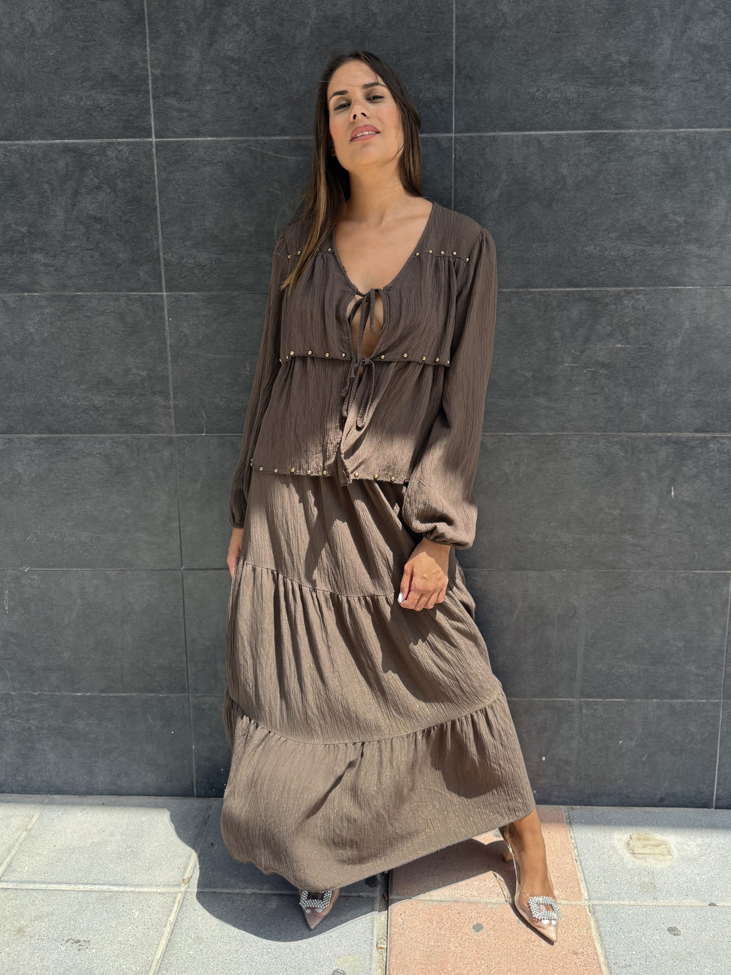 CAMISA BAMBULA CON LAZADAS